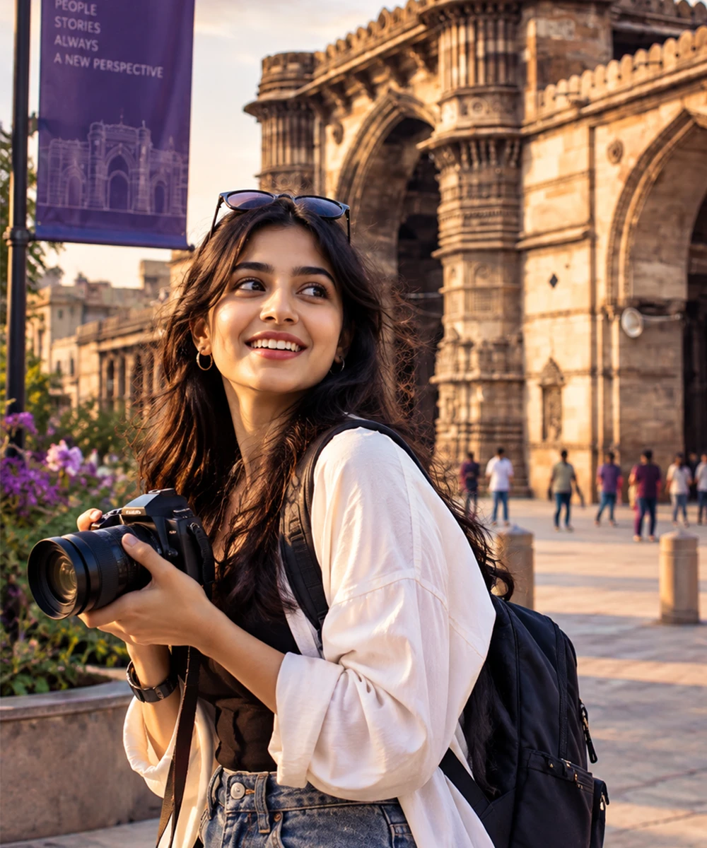 Creator-led brand campaign for an Ahmedabad audience