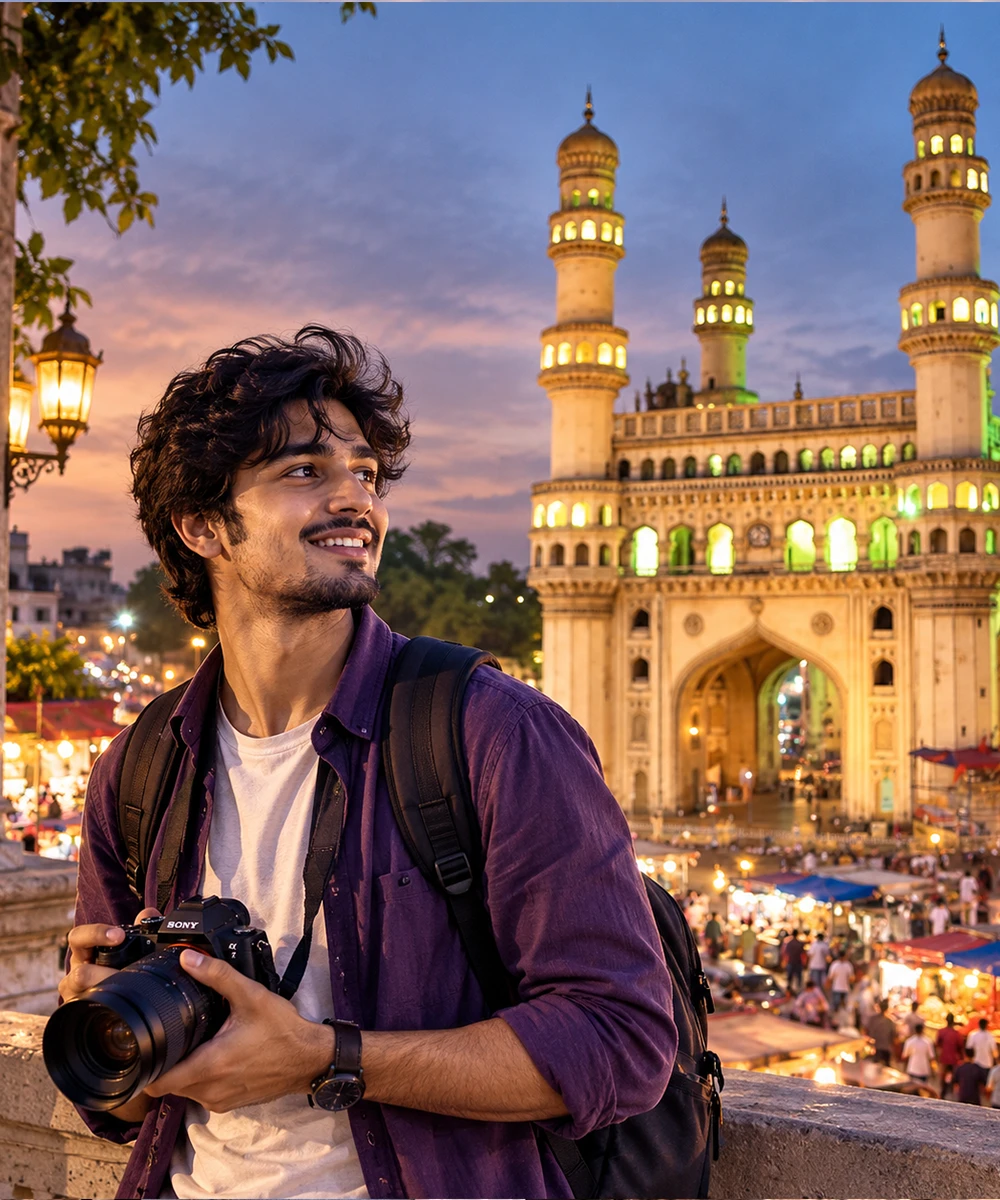 Creator-led brand campaign for Hyderabad