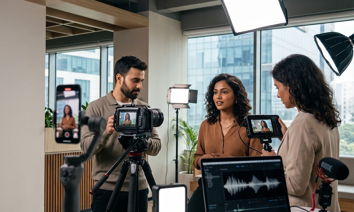 Creator-led content prepared for multiple social platforms