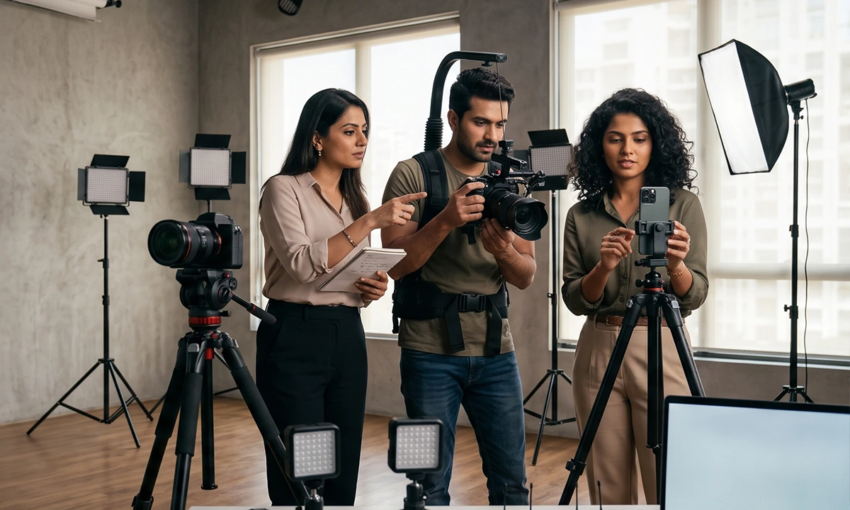 Creator-led content prepared for multiple social platforms