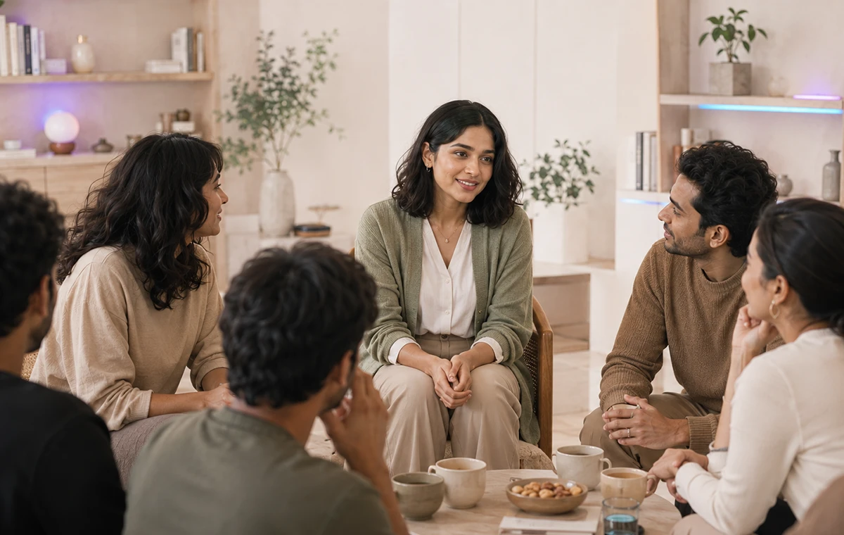 Creators collaborating on a community campaign